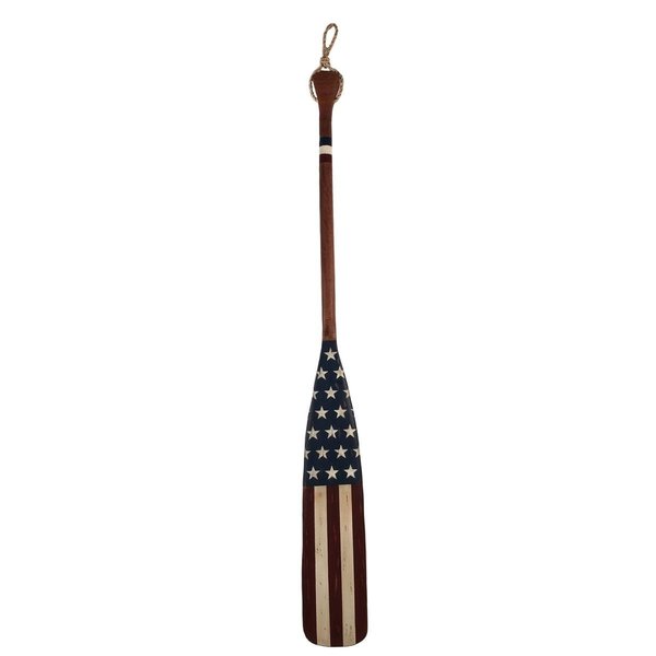 Made4Mansions Eangee Home Design esh101 a 60 in. Oar American Flag MA2559254